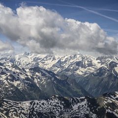 Flugwegposition um 09:08:40: Aufgenommen in der Nähe von Kleinsölk, 8961, Österreich in 2521 Meter
